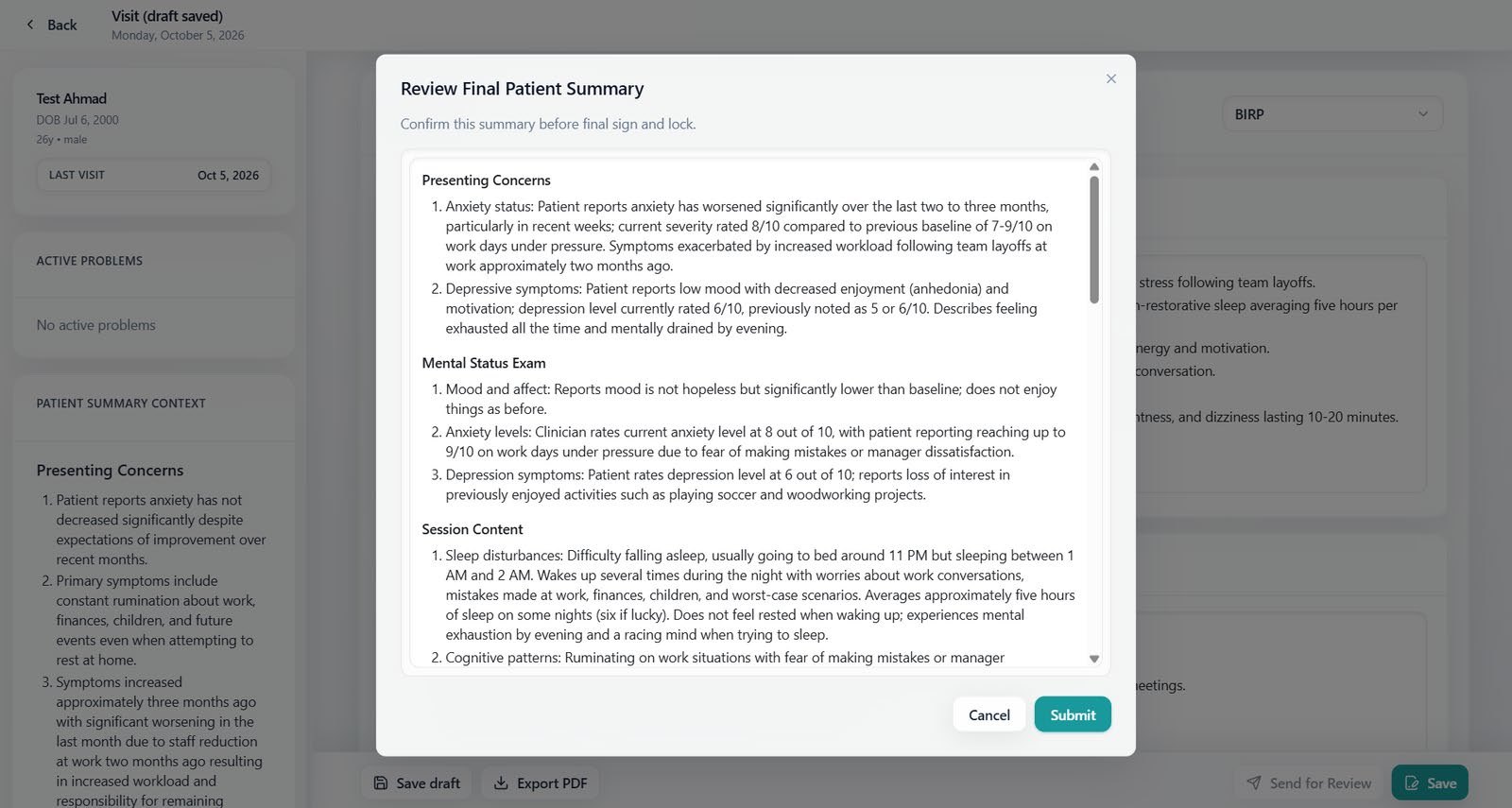 Review, sign and lock